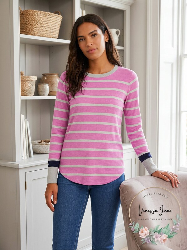 Nic+Zoe Vital Striped Top Sweater Pullover, Size XL
