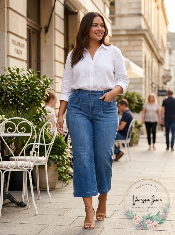Seven7 Jeans Trendy Plus Size Patch-Pocket Bootcut Jeans