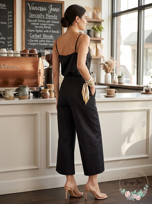 Inc International Concepts Plus Size Button-Front Culotte Pants, Size 28W