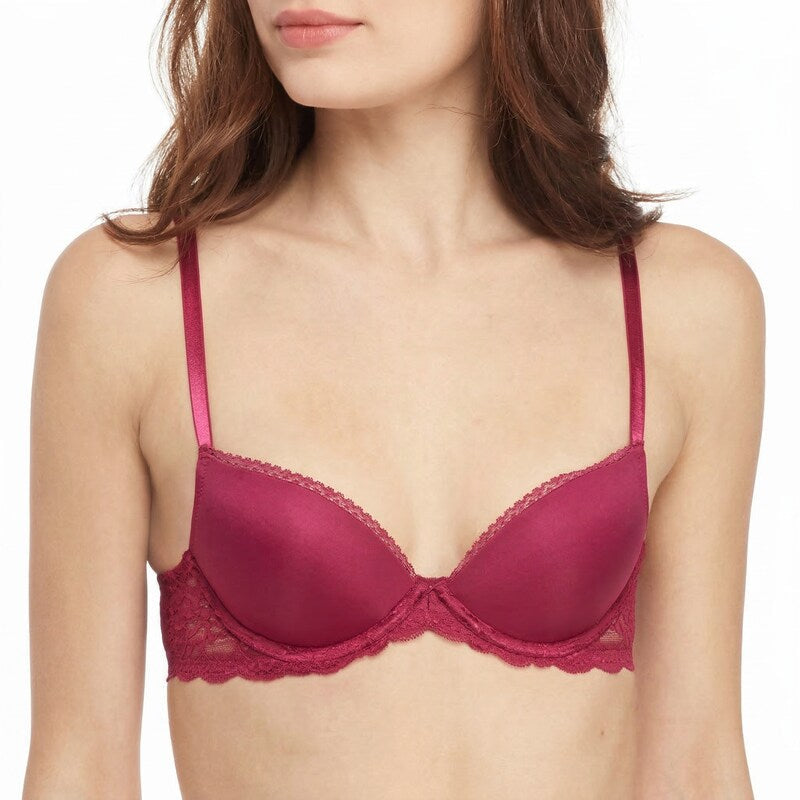 Calvin Klein Underwear Womens Seductive Comfort Lace Lift Demi Bra