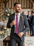 Club Room Mens Classic Silk Blend Tie, Pink
