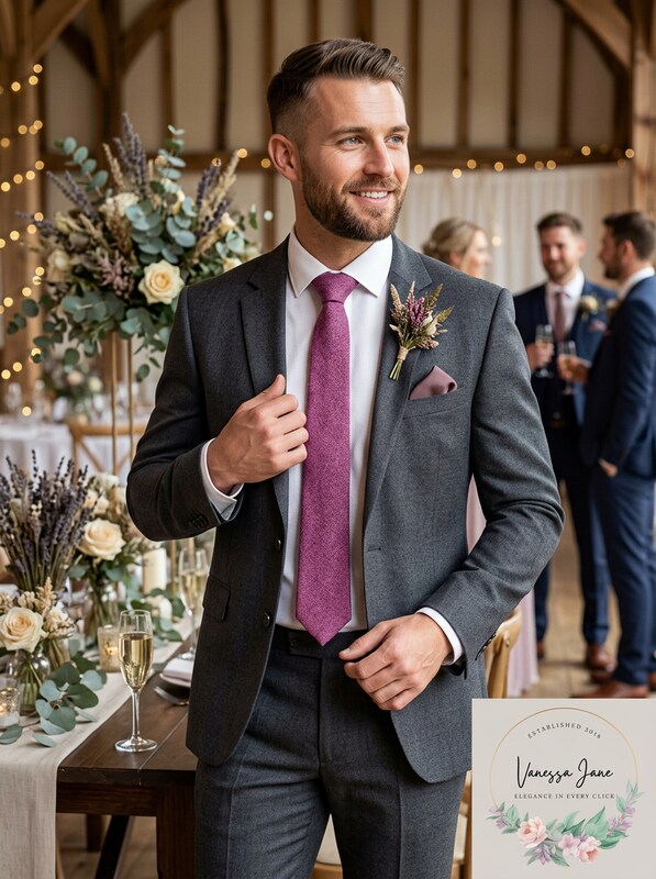 Club Room Mens Classic Silk Blend Tie, Pink