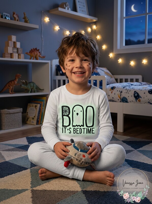Carters  Kids Boo! Its Bedtime Snug-Fit Long-Sleeve Pajama Top, Size 4T