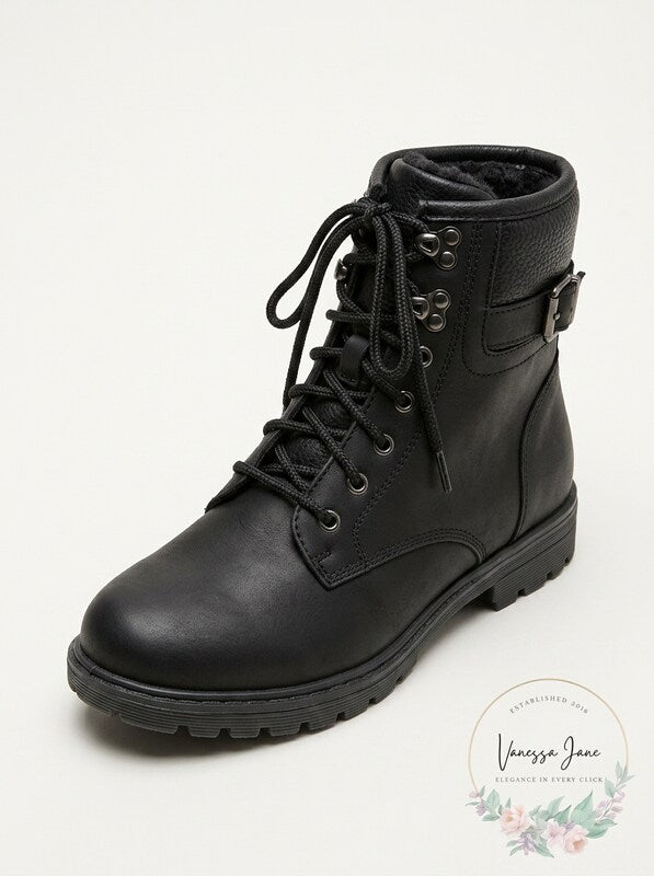 Cliffs by White Mountain women's Kaylor Ankle Boots Black Fabric/8.5