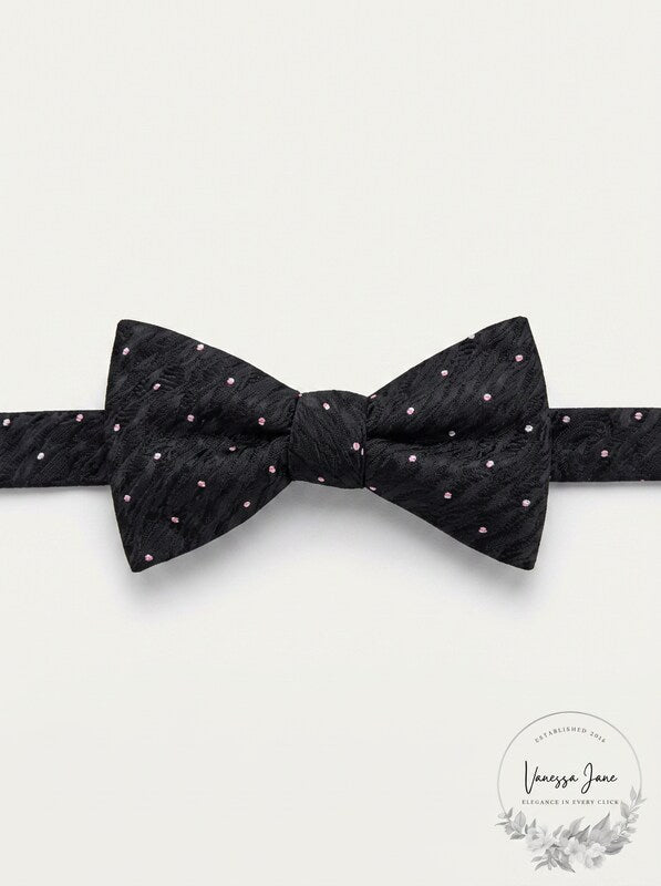 Ryan Seacrest Distinction Mens Paulina Dots Pre-Tied Bow Tie