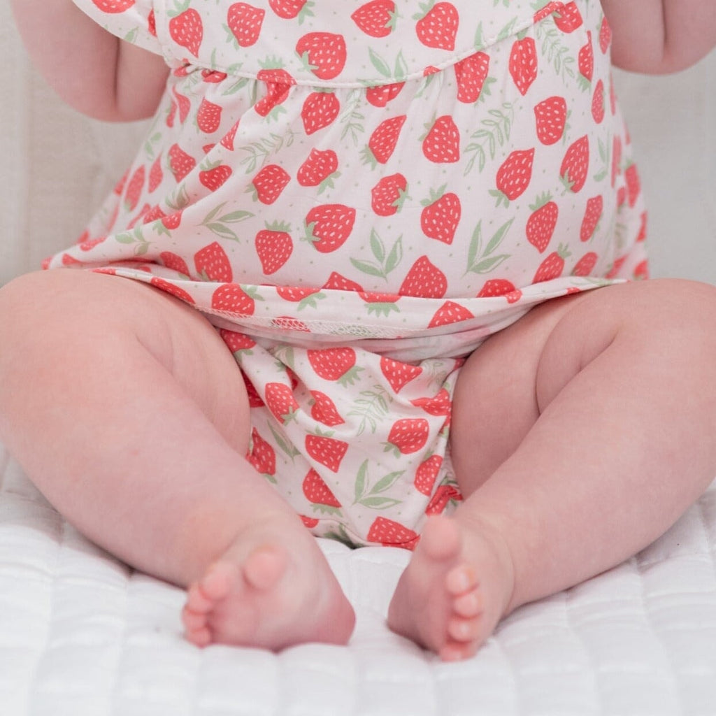 Ruffle Dress with Bloomer