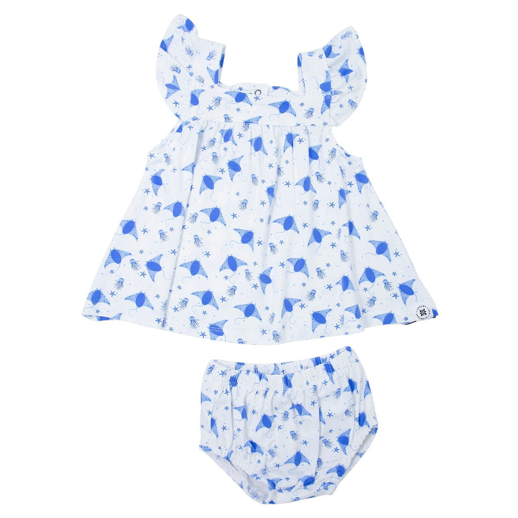 Ruffle Dress with Bloomer