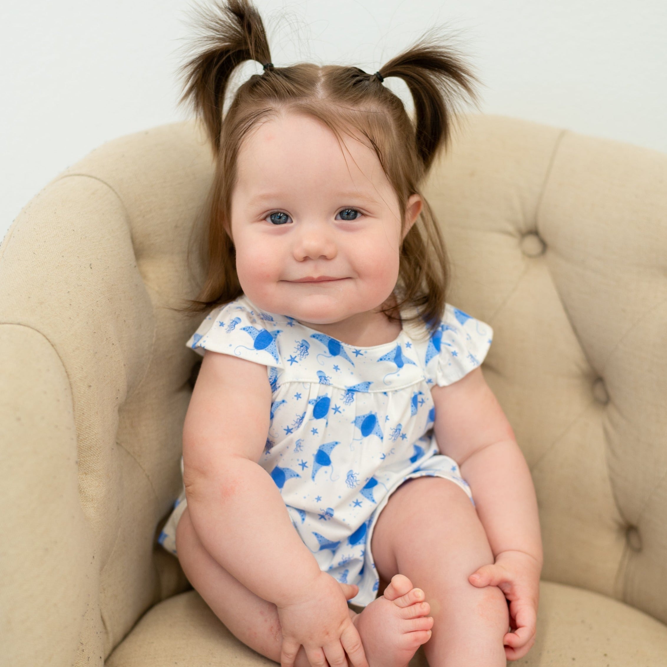 Ruffle Dress with Bloomer