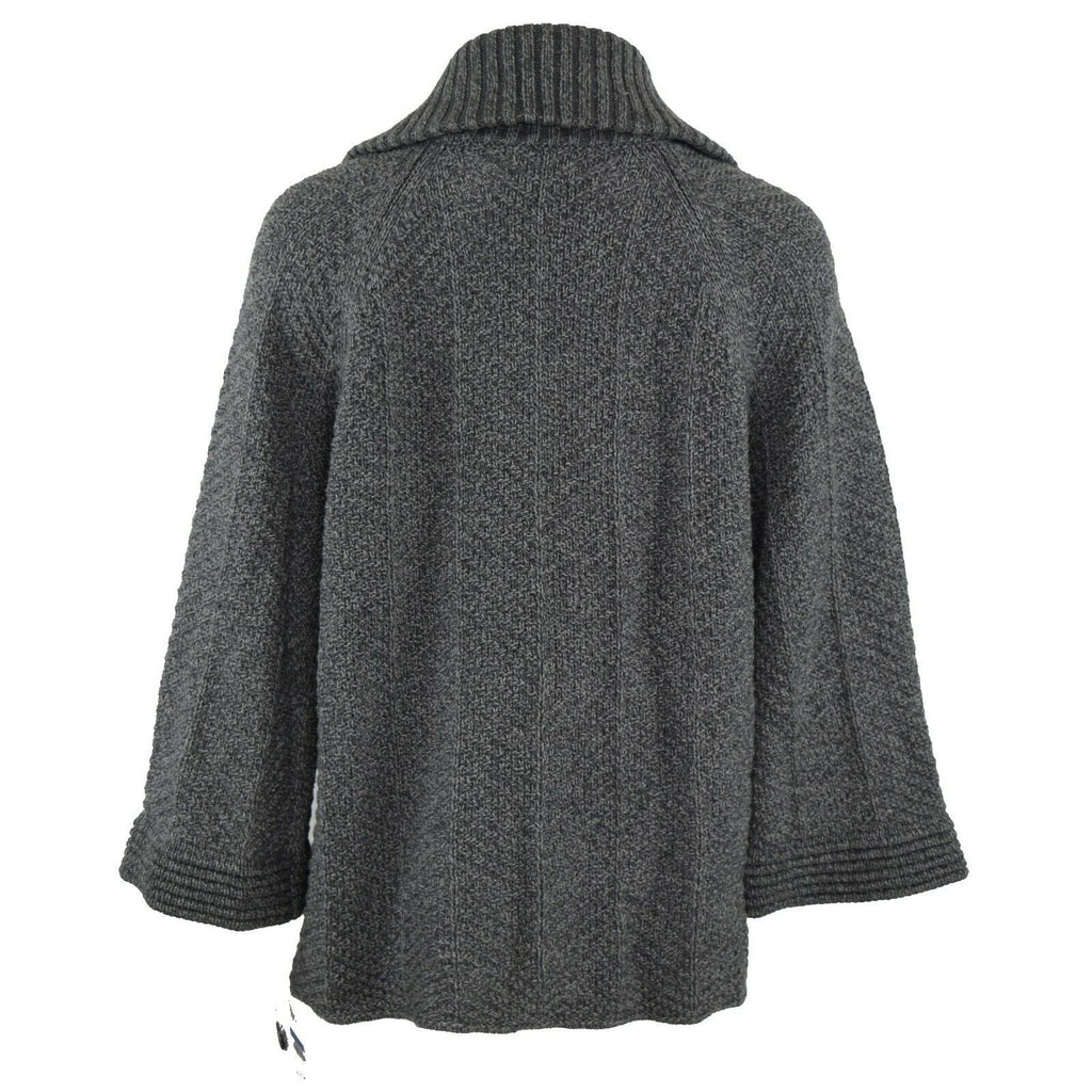 JM Collection Women's Wing-Collar Flyaway Cardigan, Size Medium