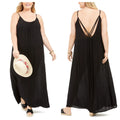 Raviya Womens Plus Size Cotton Maxi Dress Cover-up