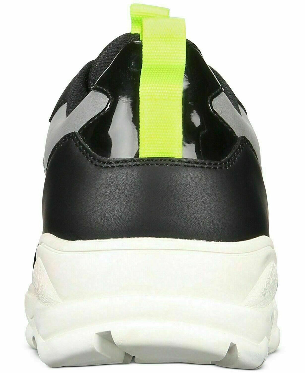 Kingside Mens Geoffrey Dad Sneaker Black Grey Neon, Size 12M