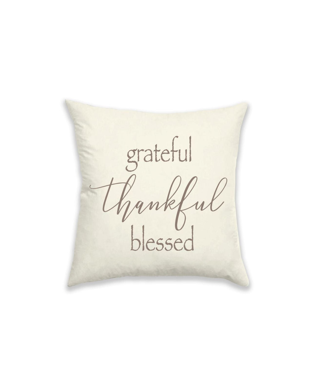Morgan Home Typography 18×18 Decorative Pillow