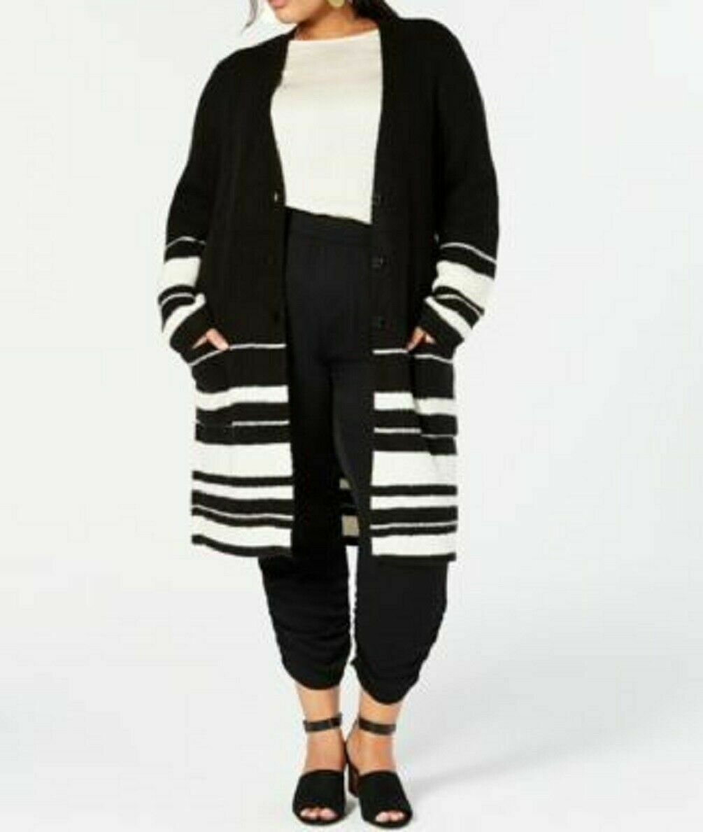 Style Co. Womens Long Cardigan Sweater, Size 1x