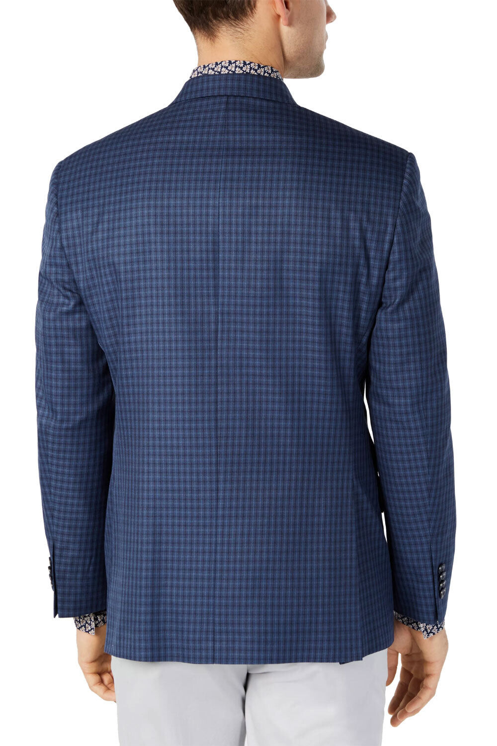 Michael Kors Mens Classic-Fit Check Sport Coat, 40R