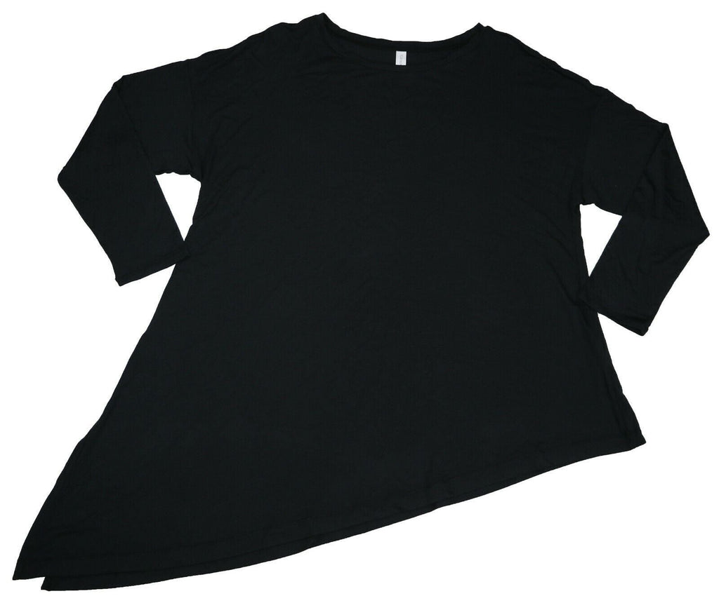 Ideology Asymmetrical Hem Long Sleeve Athletic Top