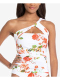 Rachel Rachel Roy Women One-Shoulder Floral-Print Tankini Top, Size XS