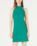 BCX Womens Juniors Sleeveless Halter Scuba Dress