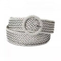 International Concepts Woven Braid Wrapped Buckle Belt