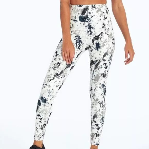 Balance Collection Womens Leggings Watercolor Floral Contender, Size S