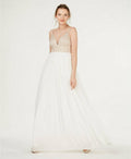 Speechless Juniors Embellished Tulle-Underlay Gown, Size 11