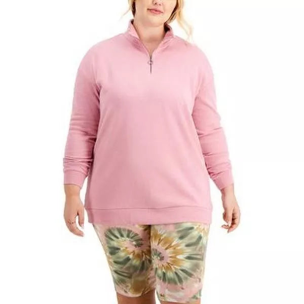 Love, Fire Trendy Plus Size Sweatshirt