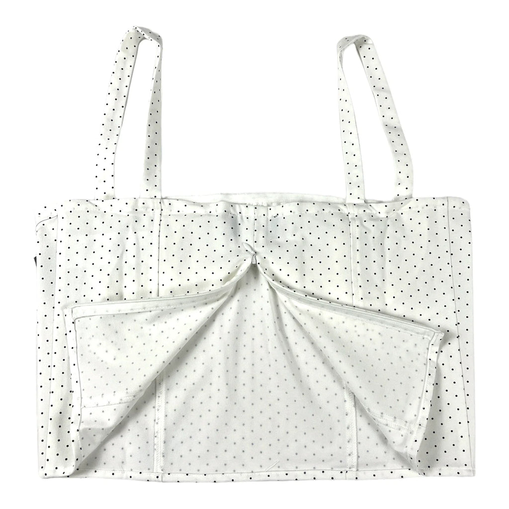 Danielle Bernstein Dot Cropped Tank Top, Size 8