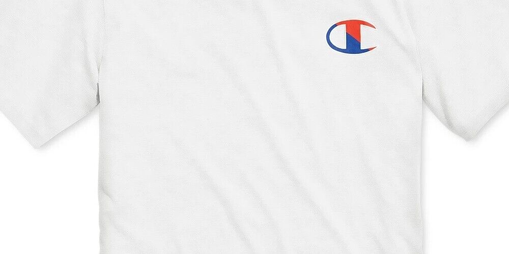 Champion Mens Cotton T-Shirt, Size Large