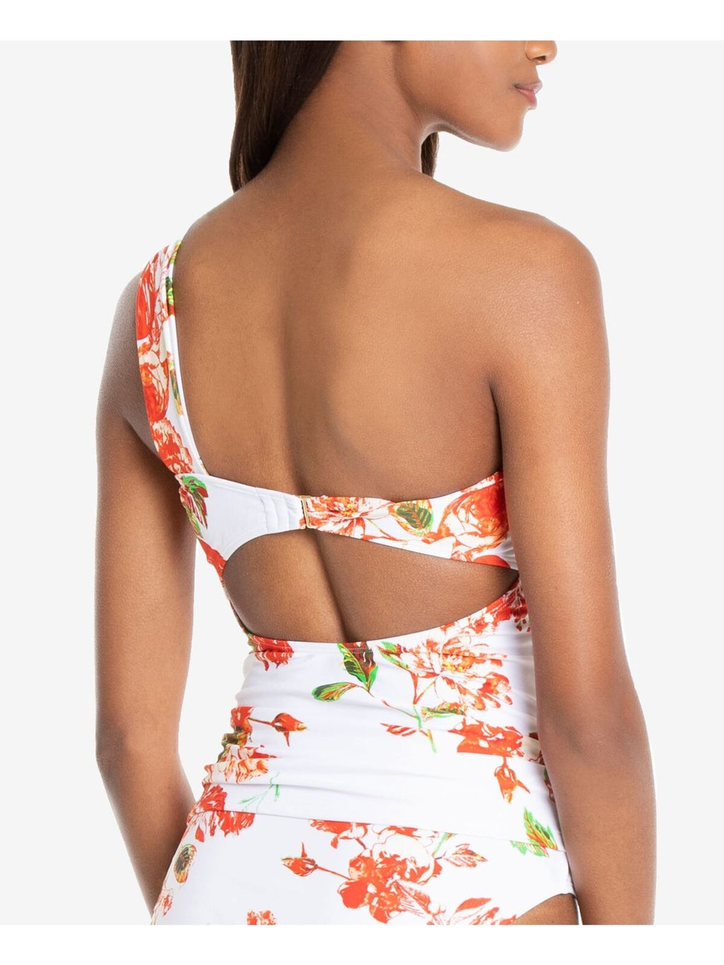 Rachel Rachel Roy Women One-Shoulder Floral-Print Tankini Top, Size XS