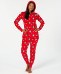 Matching Family Pajamas Women?s Elf Hooded One-Piece, Size XXL