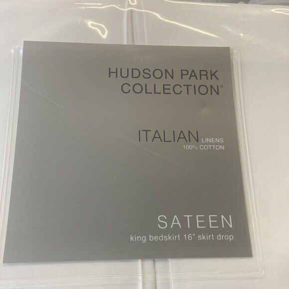 Hudson Park Collection 680TC Sateen Bedskirt