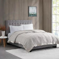 Madison Park Windom Down Alternative Blanket, Microfiber with 3M Scotchgard King