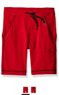LEE Big Boys Dungarees Throw, Go N Stow Short, Crimson, Small 8