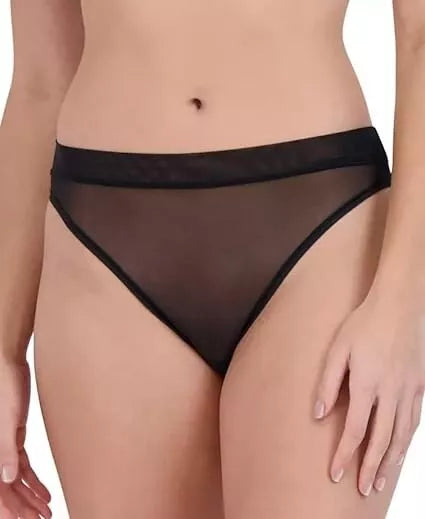 Steve Madden Womens Mesh High-Leg Thong Underwear