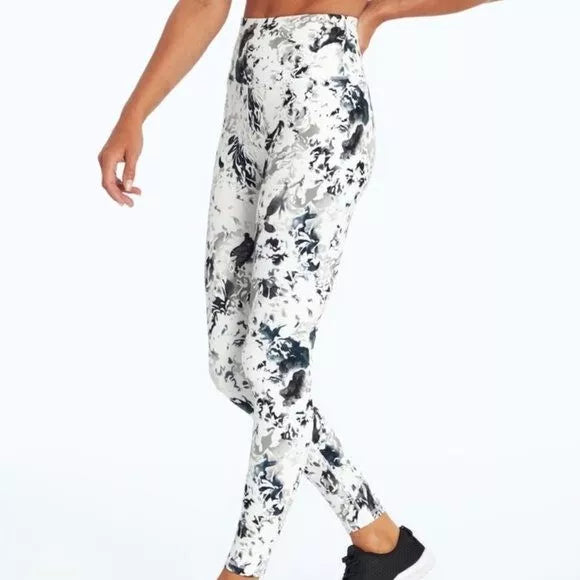 Balance Collection Womens Leggings Watercolor Floral Contender, Size S