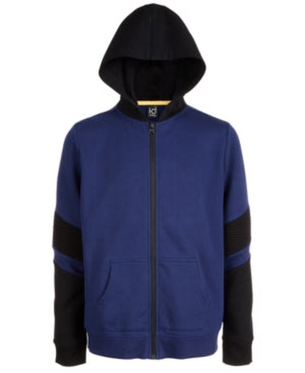 Ideology Big Boys Printed Zip-up Hoodie, Size 14/16