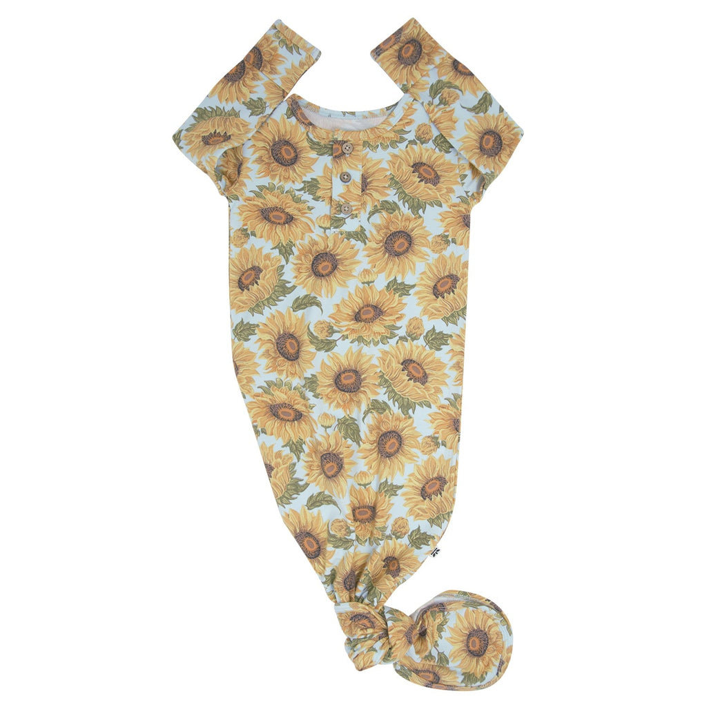 Sammy's Sunflower Knotted Gown