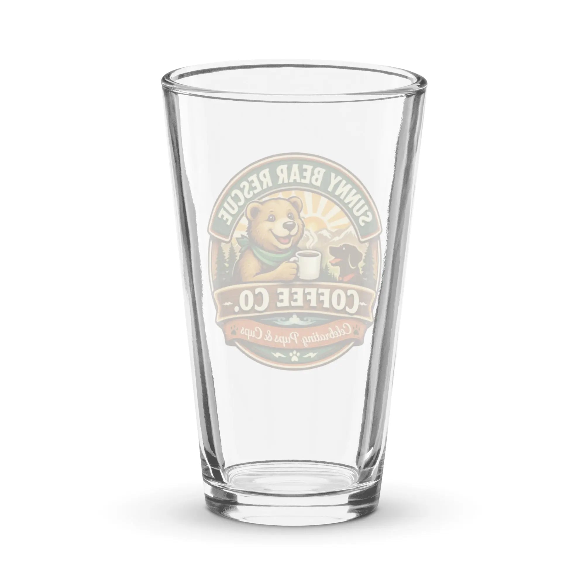 Shaker pint glass