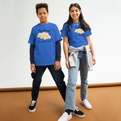 "Shortbread: It's Worth the Dough!" Youth classic tee