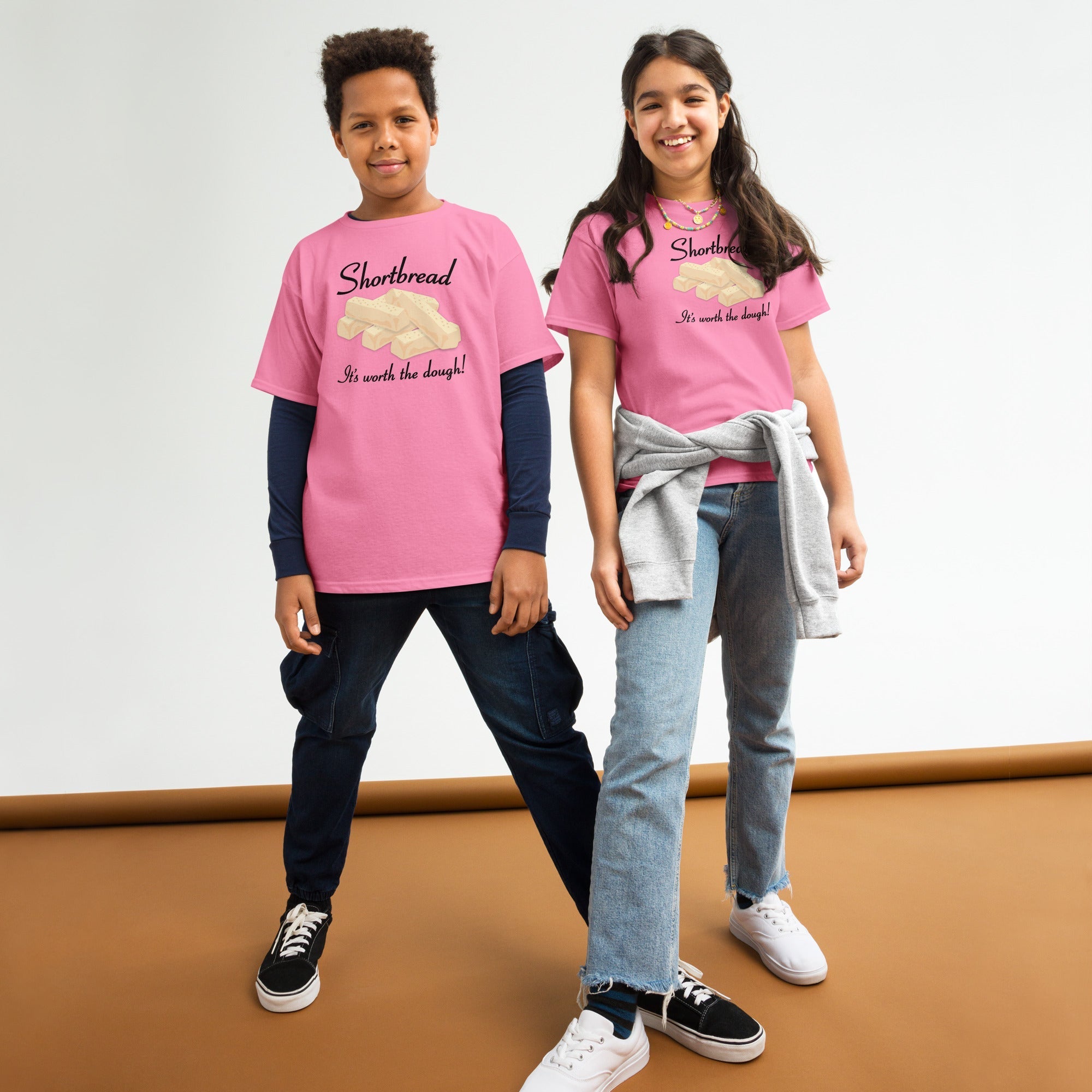 "Shortbread: It's Worth the Dough!" Youth classic tee