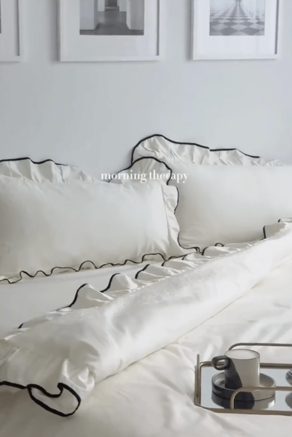 Silky Ruffle Pillowcases