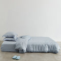 Silky Solid Tencel Bedding Set / Blue