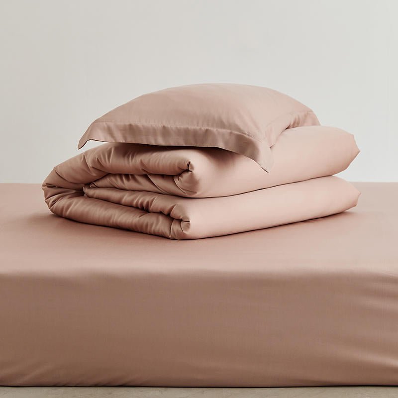 Silky Solid Tencel Bedding Set / Blue