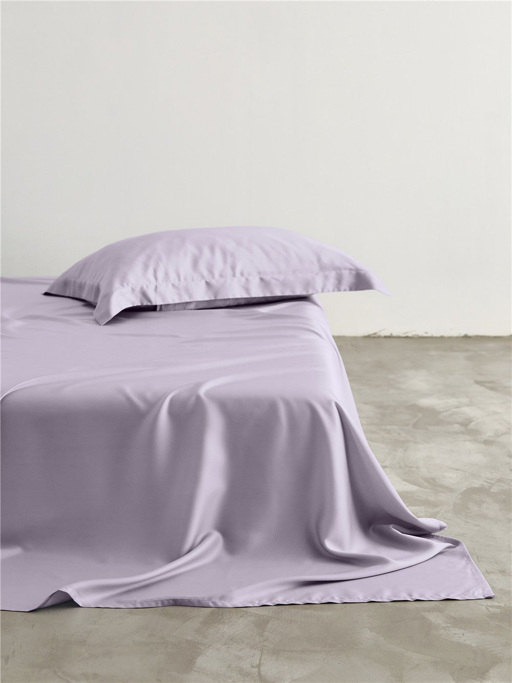 Silky Solid Tencel Bedding Set / Blue