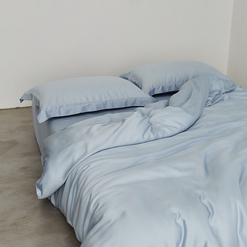 Silky Solid Tencel Bedding Set / Pink