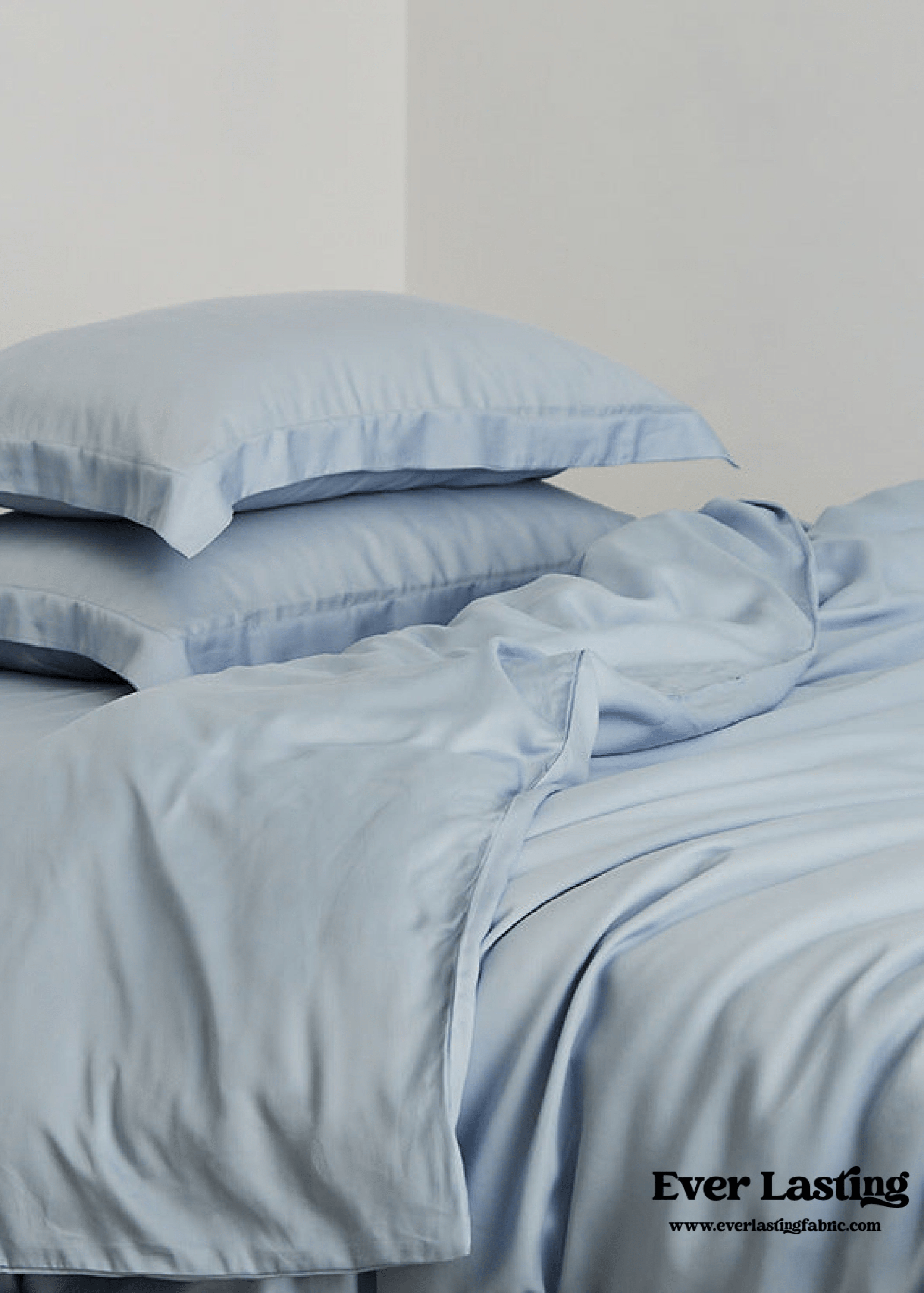 Silky Solid Tencel Bedding Set / Pink