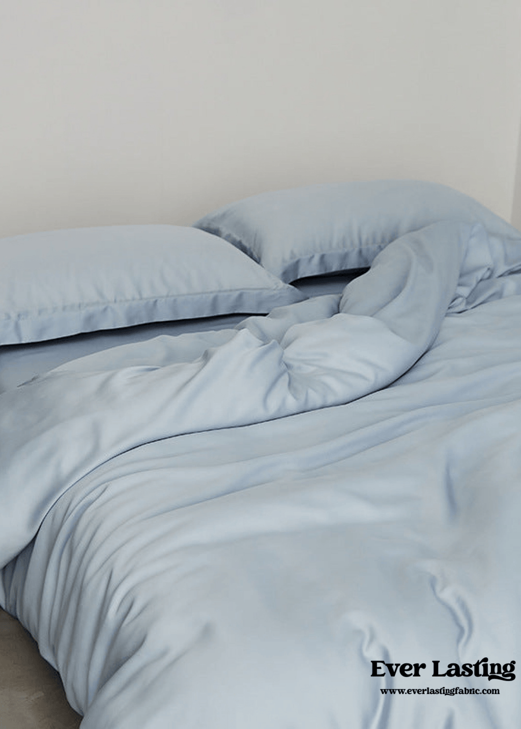 Silky Solid Tencel Bedding Set / Pink