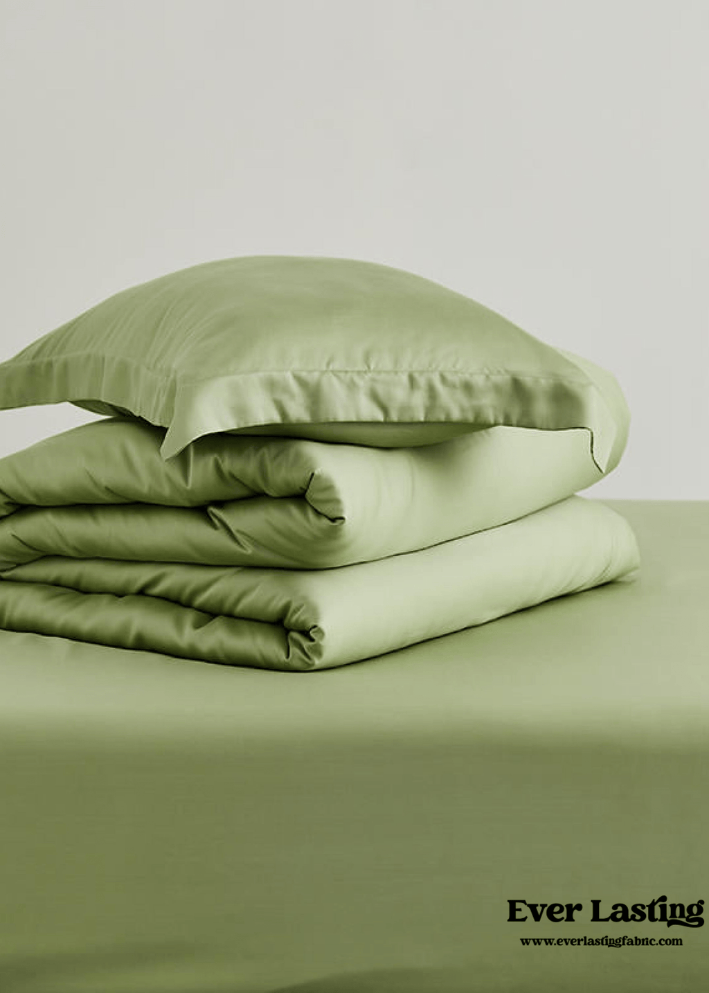 Silky Solid Tencel Bedding Set / Pink