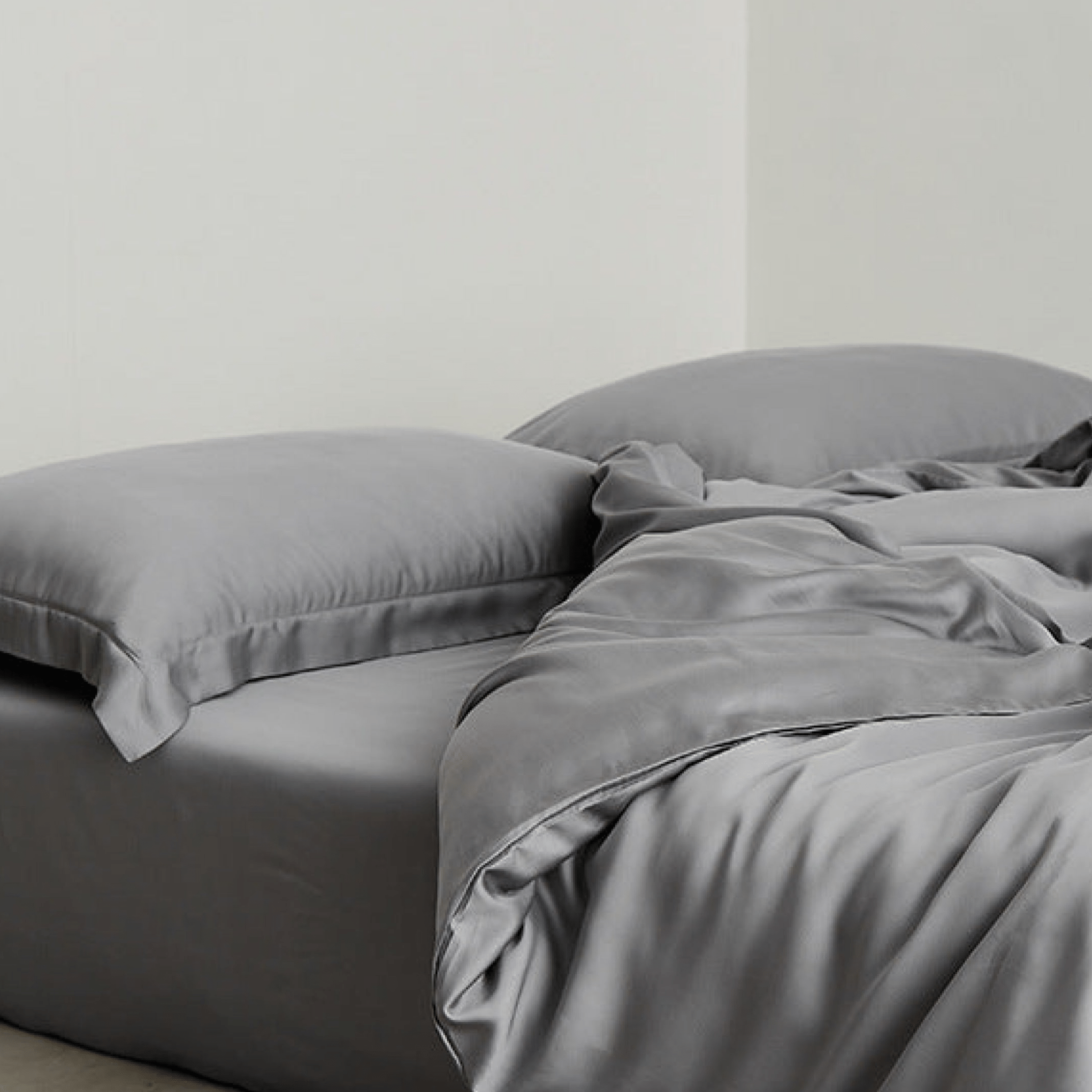 Silky Solid Tencel Bedding Set / Pink