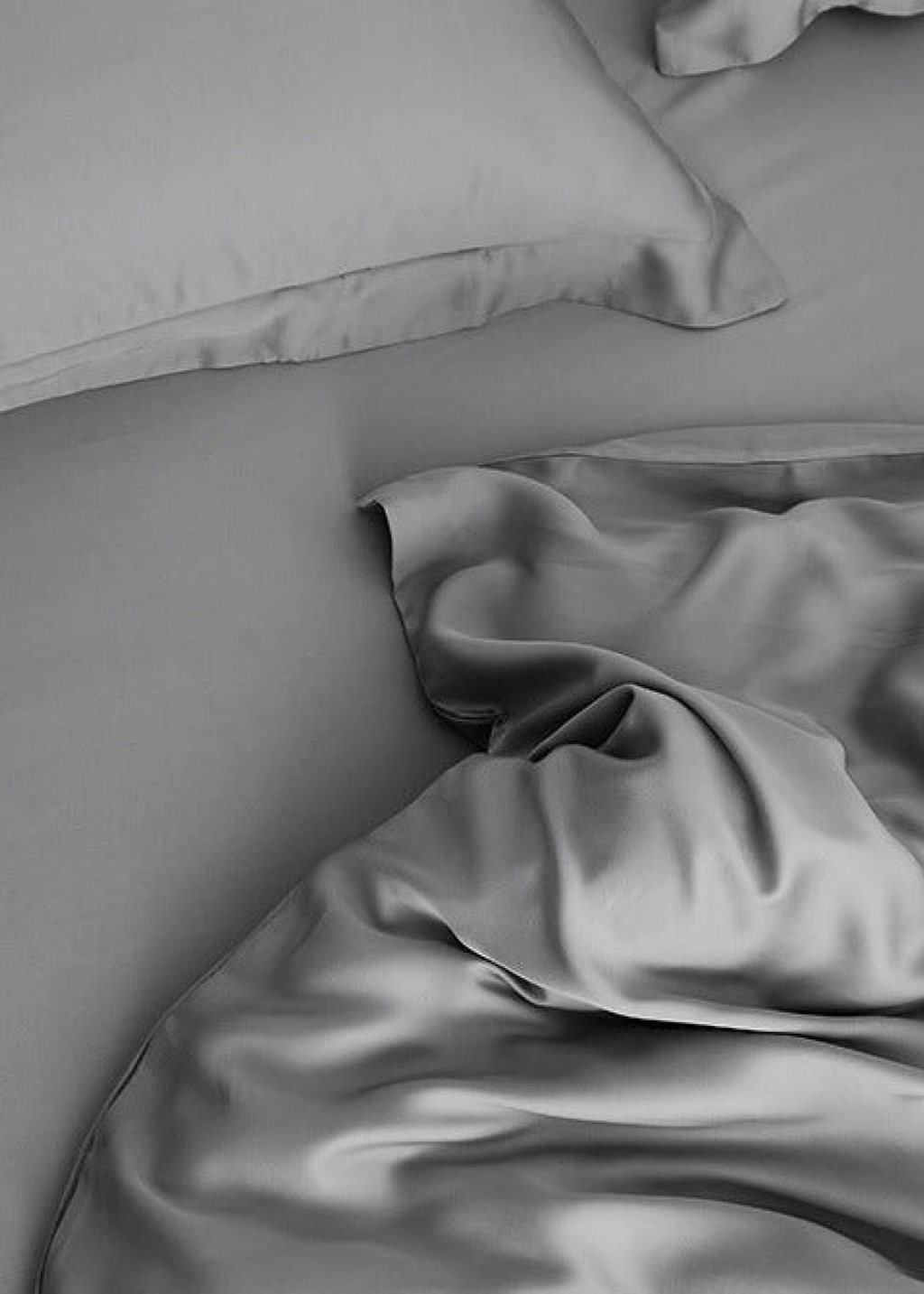 Silky Solid Tencel Bedding Set / Blue