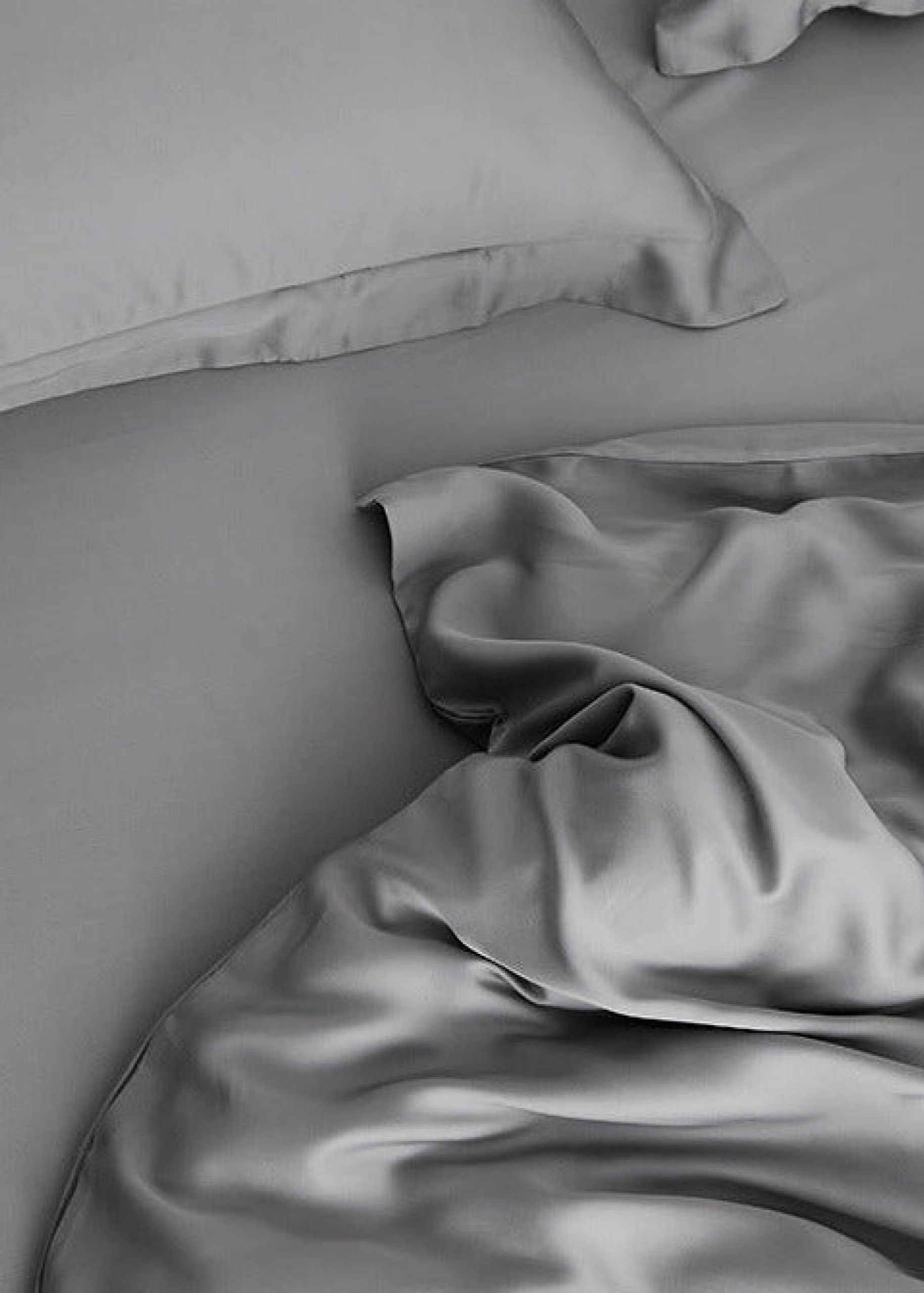 Silky Solid Tencel Bedding Set / Blue